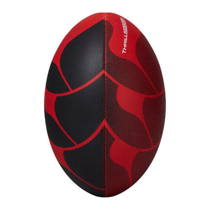 Ballon De Rugby THRILLSEEKER (Rouge / Noir) Taille 5