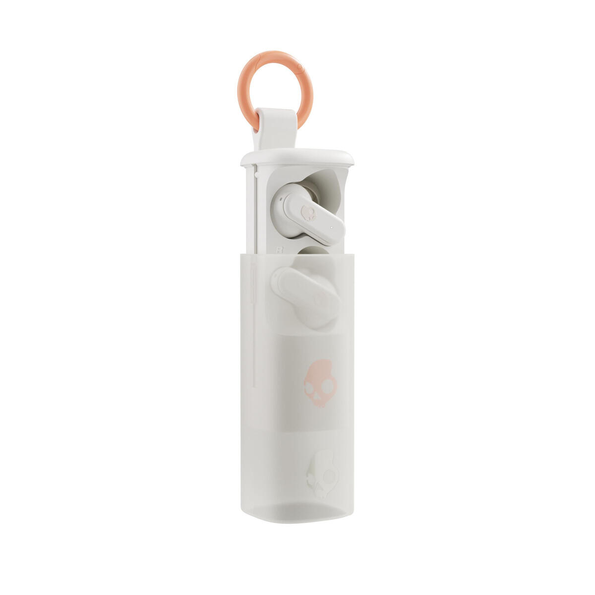 Dime Evo True Wireless-Ohrhörer, Bone/Orange 3/6