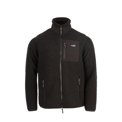 Sherpa Fleecejacke Herren Schwarz