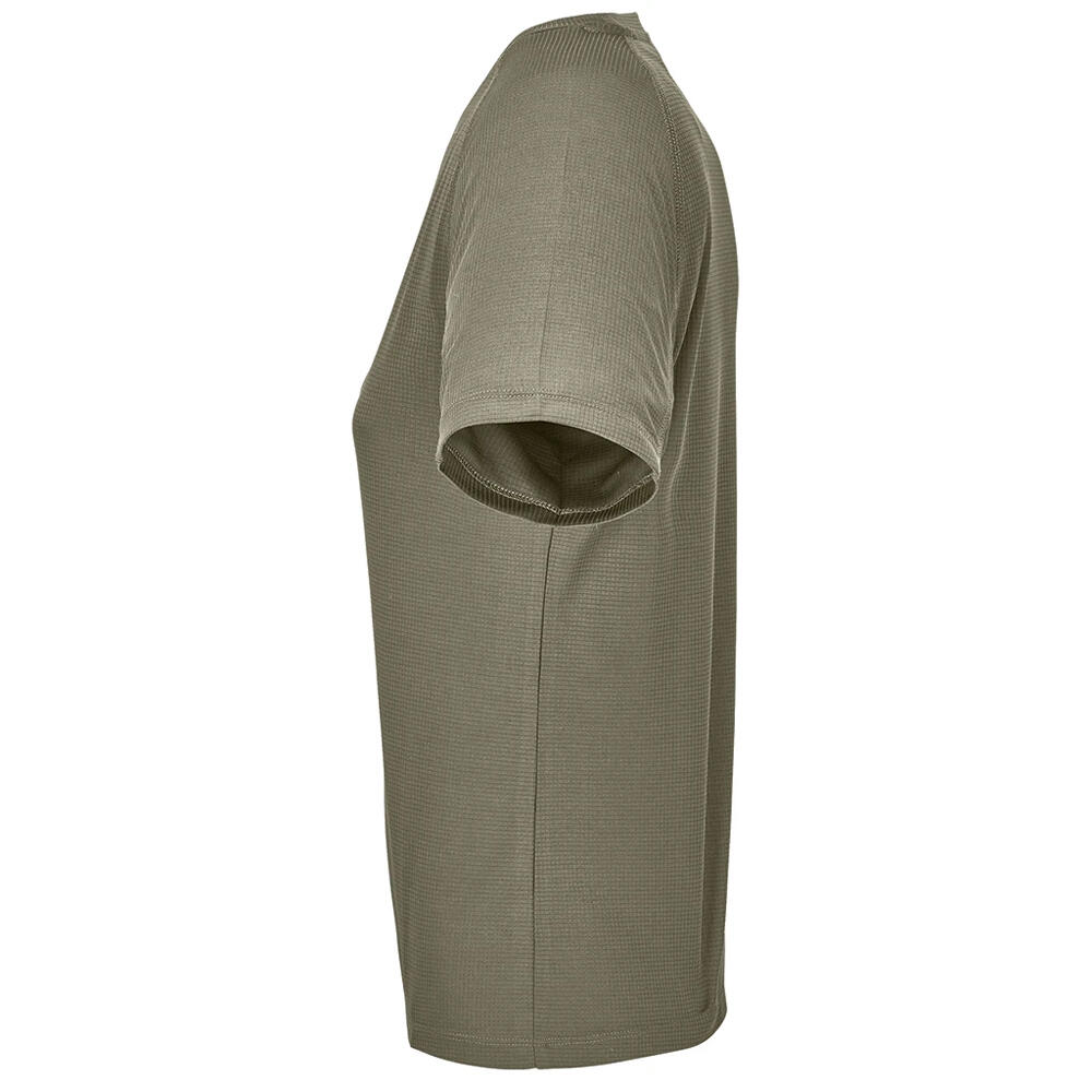 Maglietta Ripstop Donna SOLS Performance Verde Militare 3/4