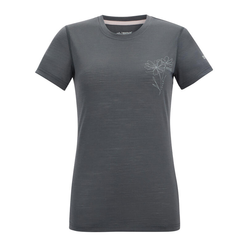 Tricou Drumeții În Natură Regatta Escade Flori Femei