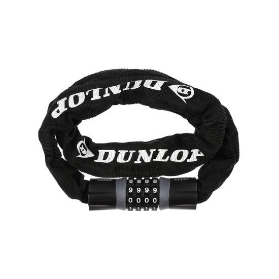 Zapięcie do roweru łańcuch blokada rowerowa na szyfr DUNLOP