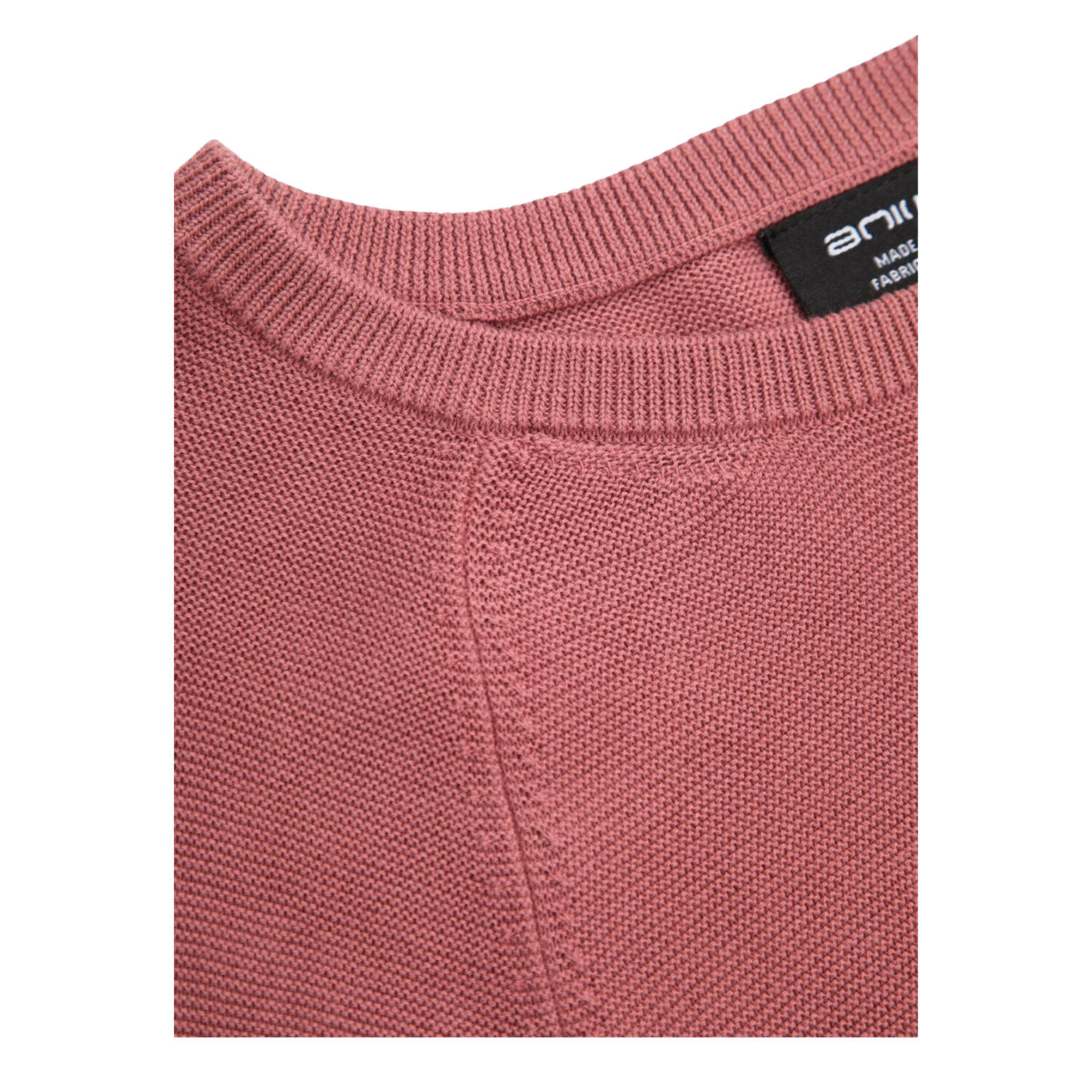 Womens/Ladies Textured Cotton Jumper (Pink) 3/4