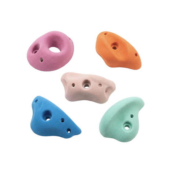 griffes d'escalade M 5 pcs pastel