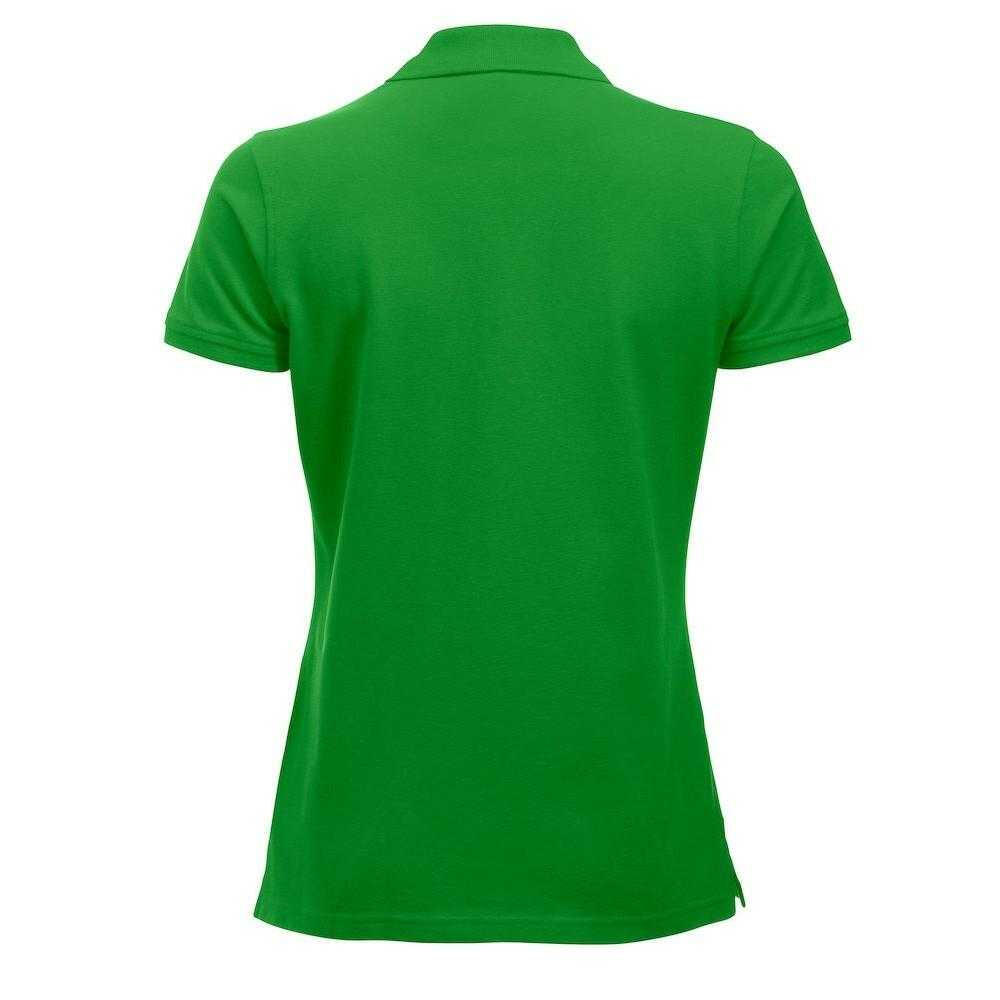 "Marion" Poloshirt für Damen Apfelgrün 2/4