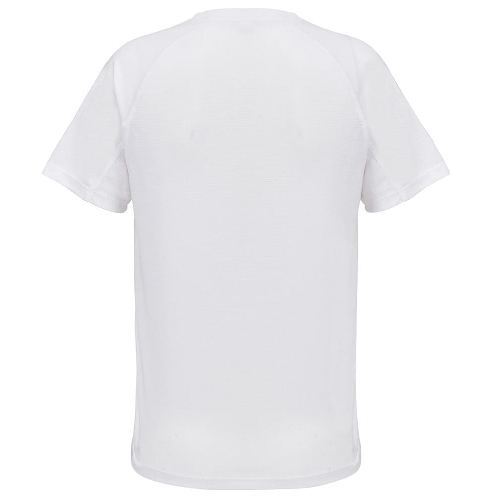 Tshirt Uni Cintré À Manches Courtes PERFORMANCE Femme (Blanc) 2/4