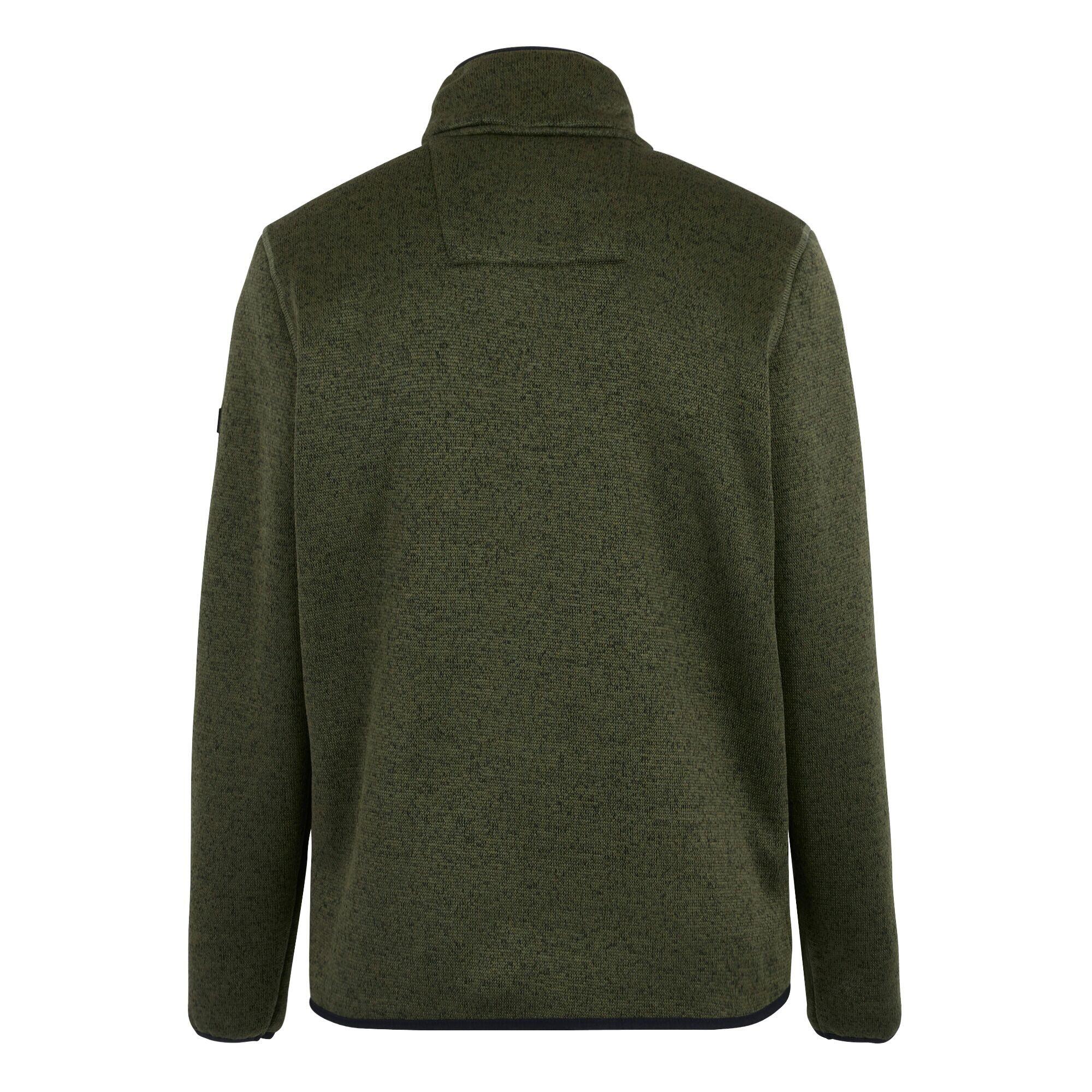 Veste Polaire Col Montant BRANLEIGH Homme (Vert Kaki Foncé) 2/5