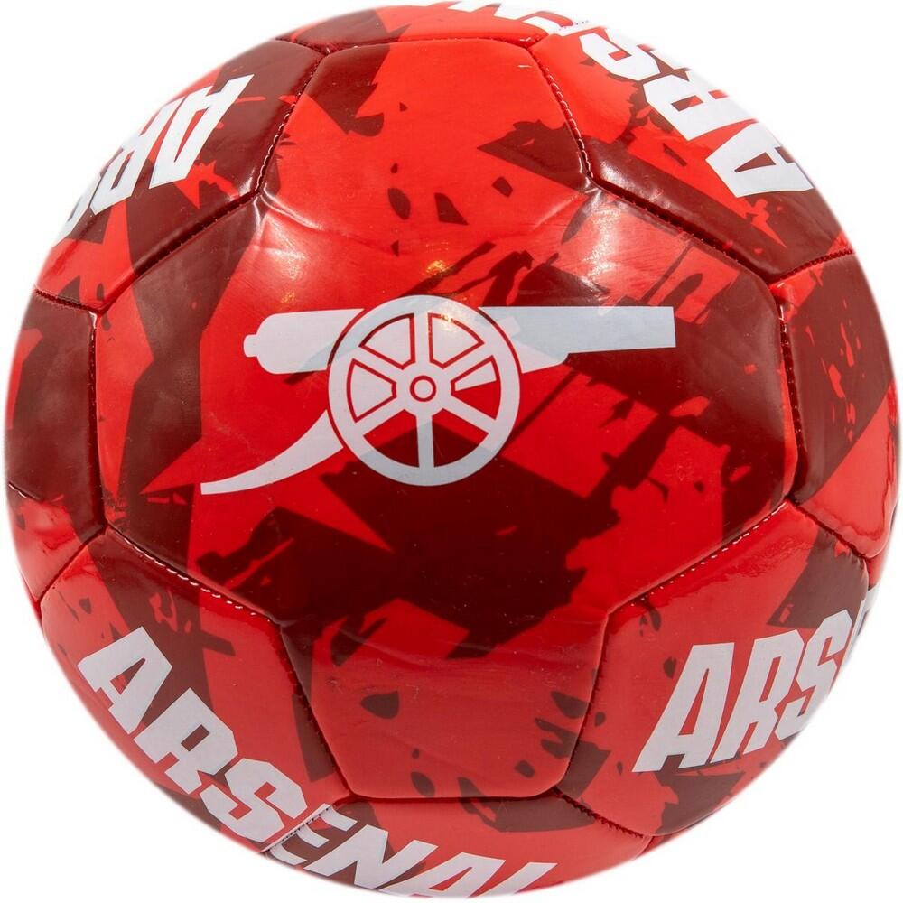 Ballon De Foot Motif/style Londres (Rouge) Taille 5 3/3