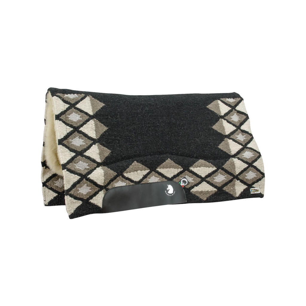 Shaped withers navajo show saddle pad