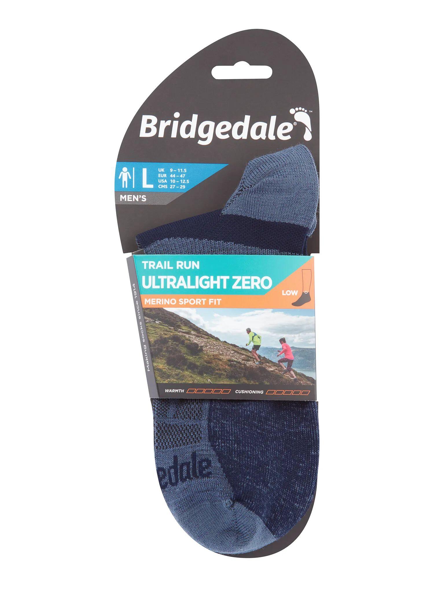 Skarpety biegowe męskie Bridgedale Trail Run Ultralight Zero Merino Sport Low 2/5