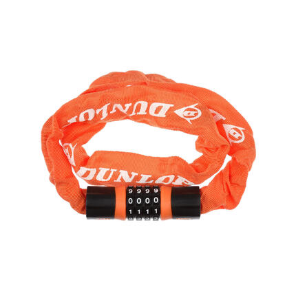 Zapięcie do roweru łańcuch blokada rowerowa na szyfr DUNLOP