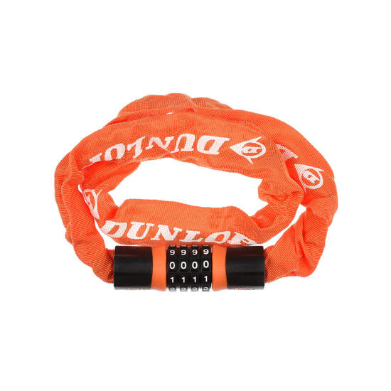 Zapięcie do roweru łańcuch blokada rowerowa na szyfr DUNLOP