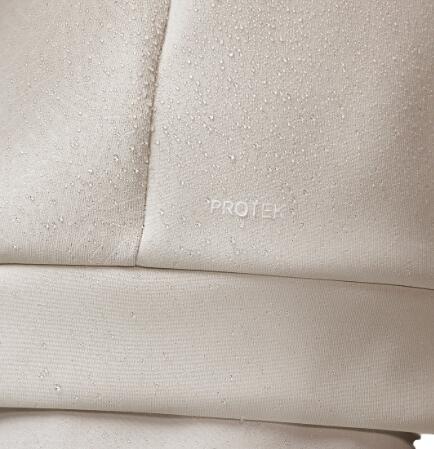 Castore Flex Debossed 1/4 Zip LS Top, maglietta da golf da uomo, beige 5/5