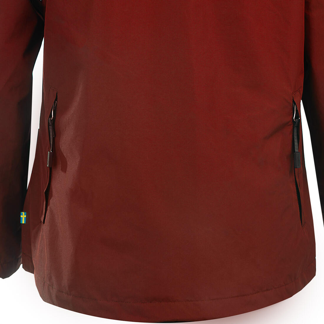 Veste de pluie pour homme rouge foncé 4/6