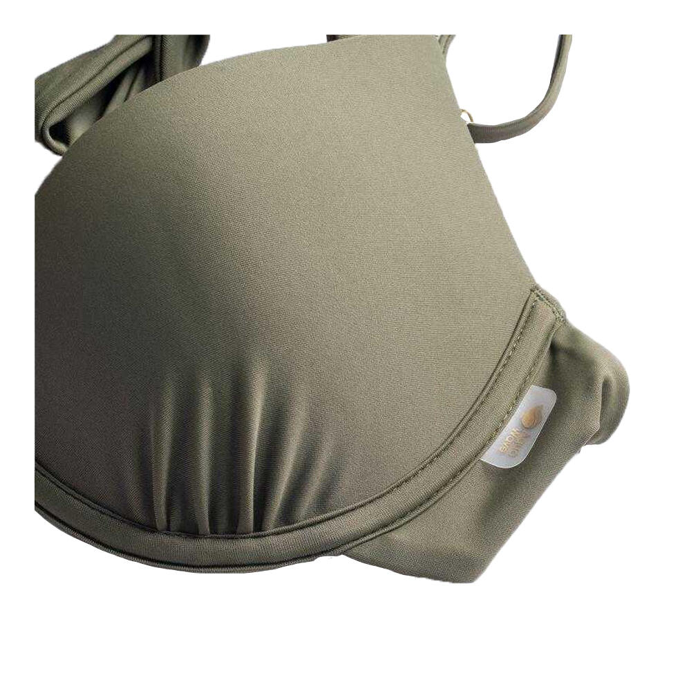 Top de biquíni de uva para mulher/senhora (Verde) 4/4