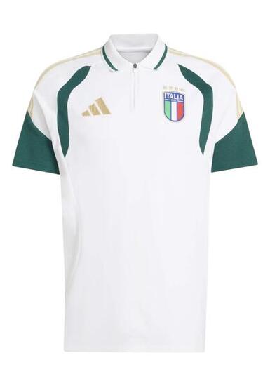 Figc Italia Polo Adidas White