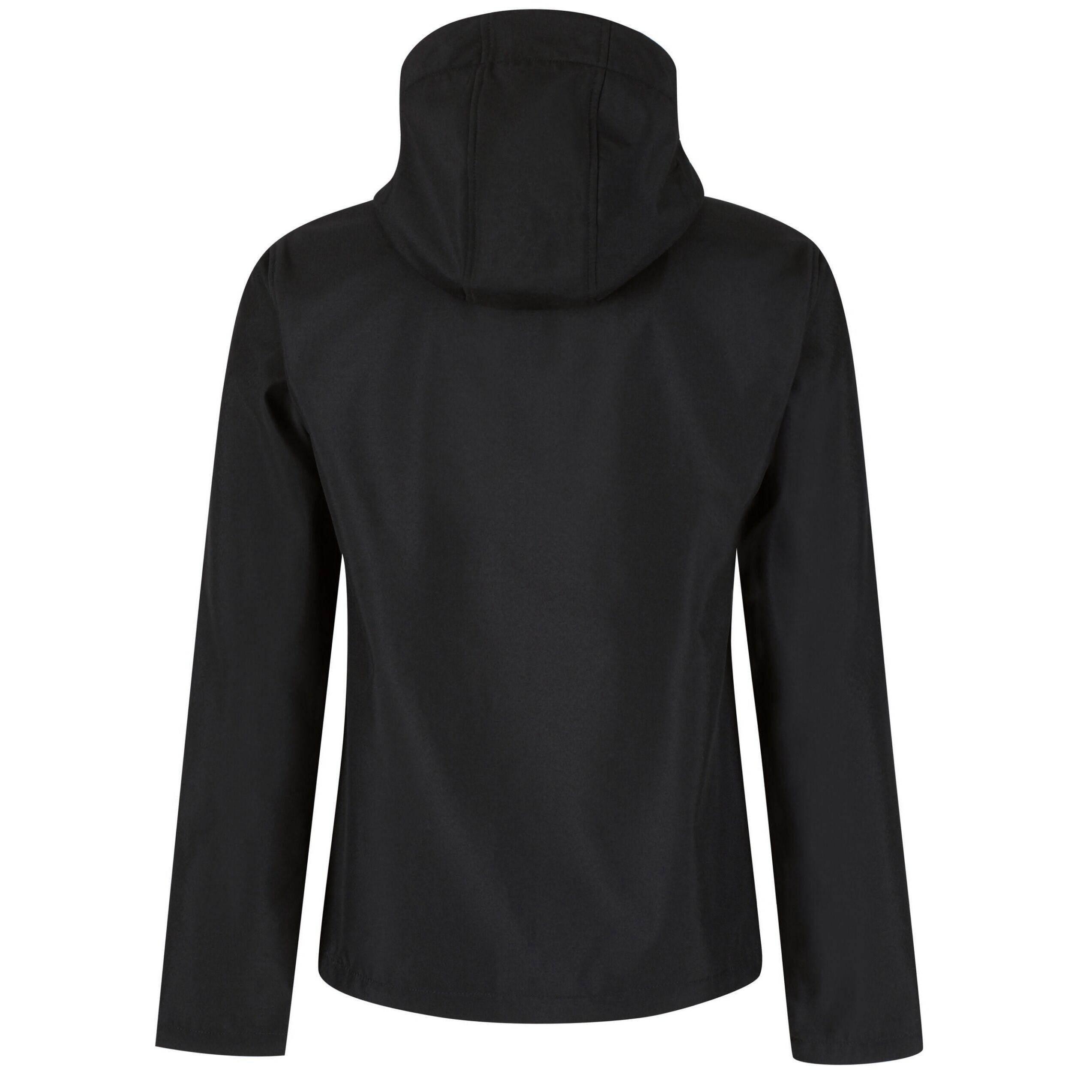 "Venturer" Kapuzenjacke für , 3 Lagen, Softshell Herren Schwarz 3/4