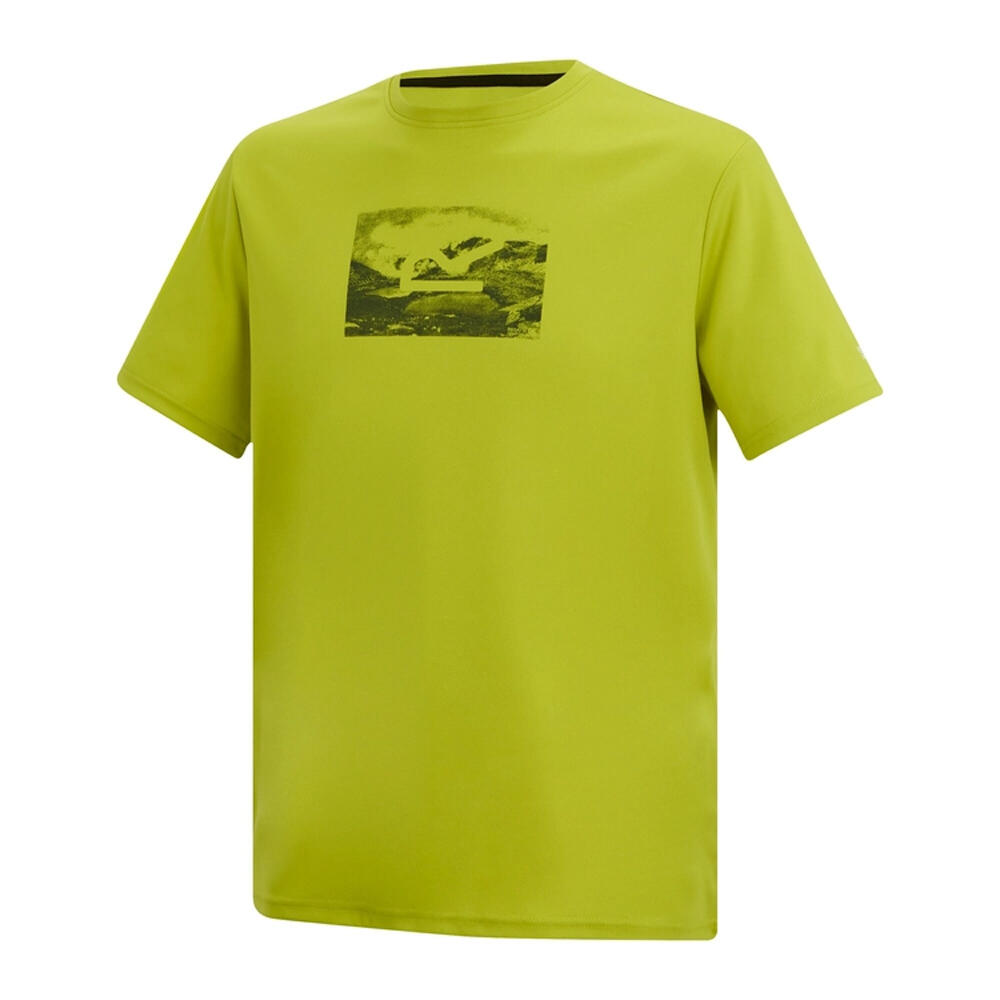 Tshirt Motif/style Imprimé Graphique FINGAL Homme (Jaune Vert Imprimé Graphique) 3/4