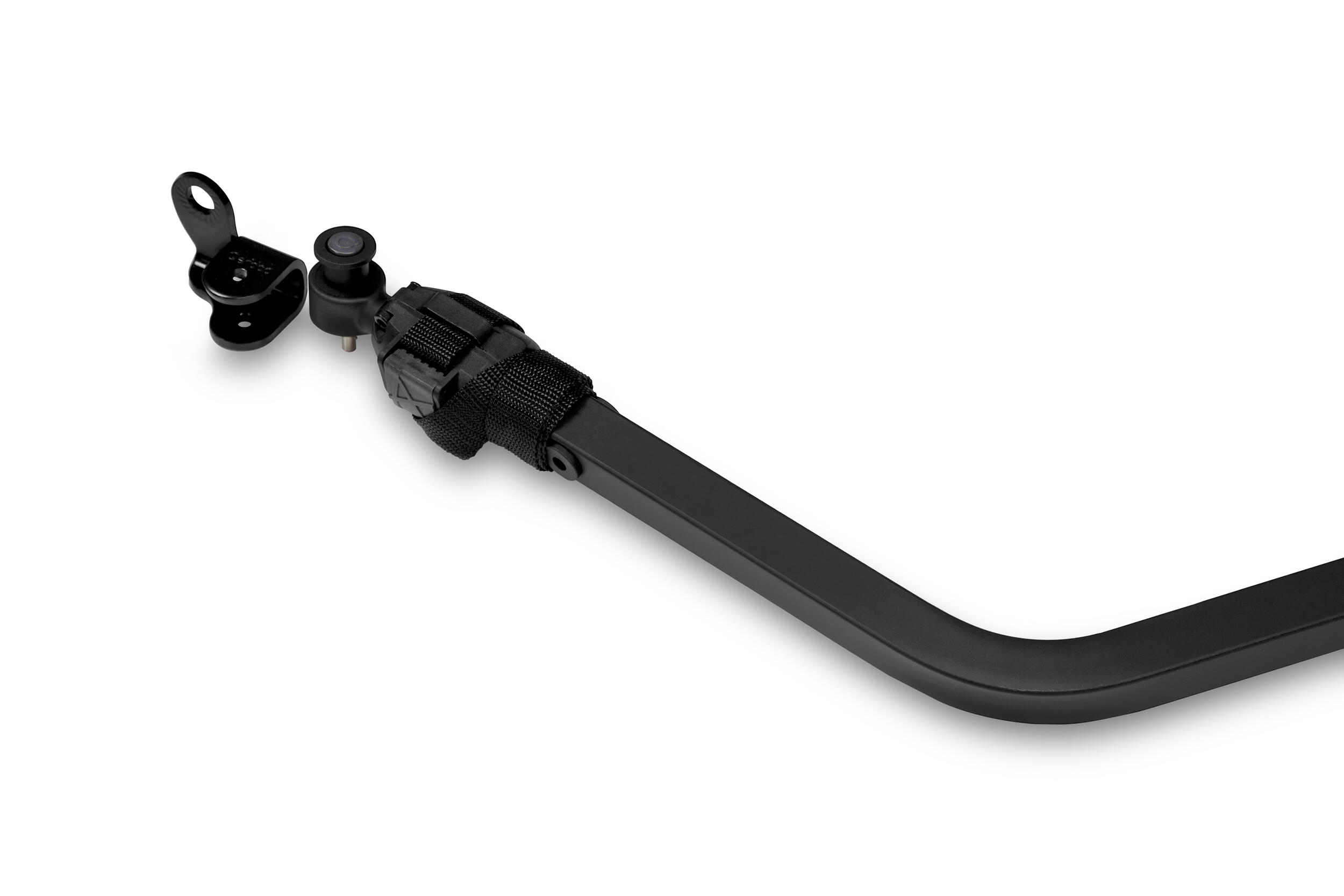 Qeridoo Fahrradanhänger Deichsel Zweisitzer für 20" Fahrräder 2/3