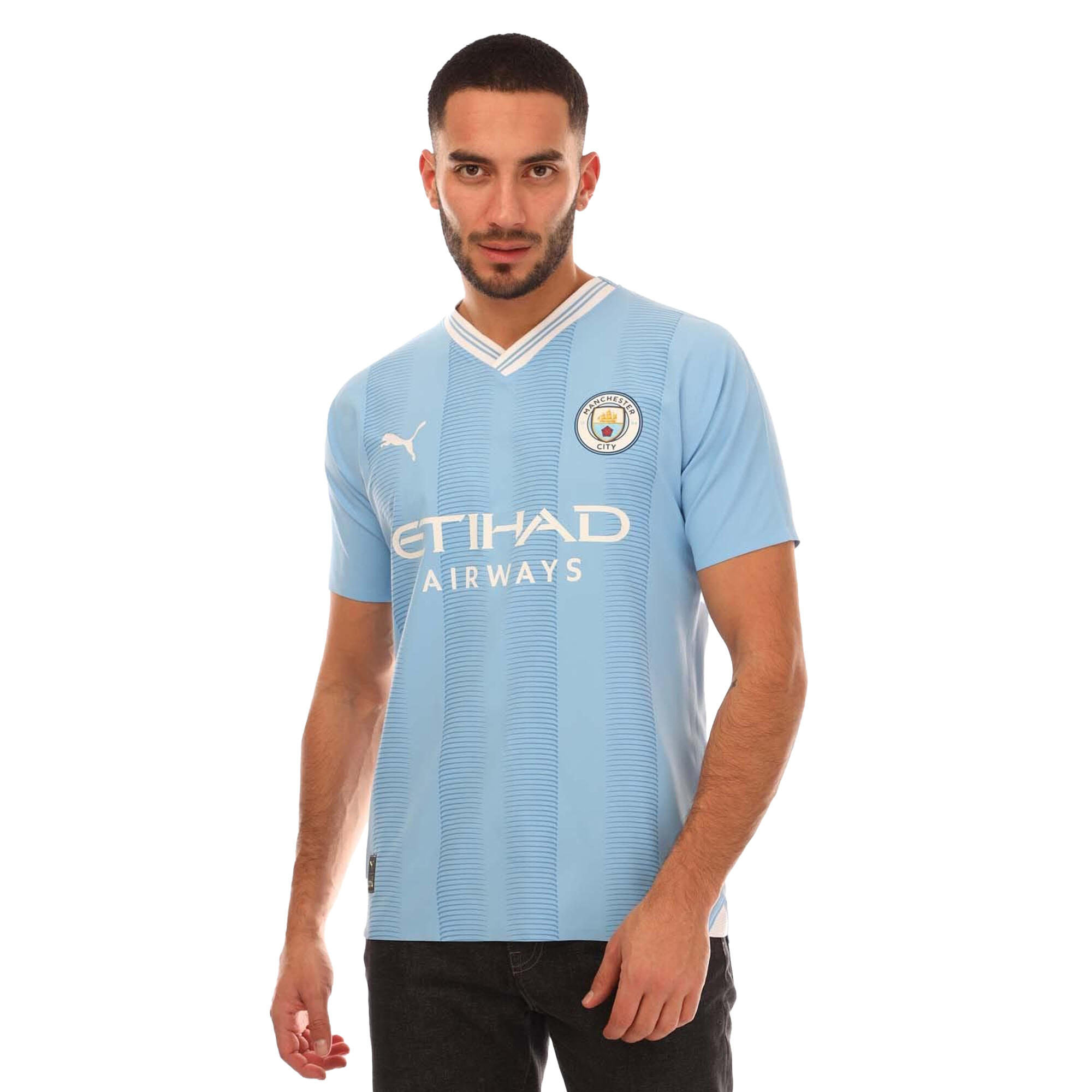 Maillot Domicile 2023/24 AUTHENTIC Homme (Bleu Clair) 2/4