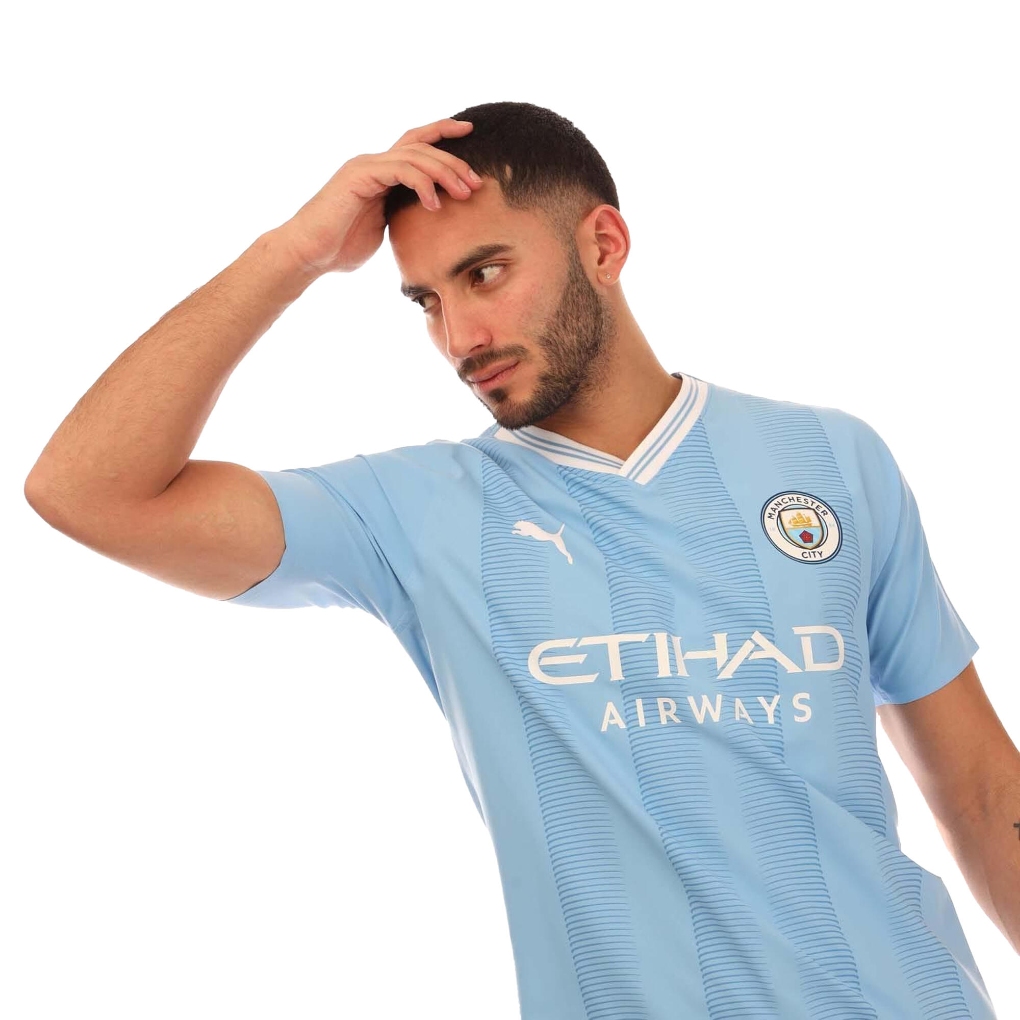 Maillot Domicile 2023/24 AUTHENTIC Homme (Bleu Clair) 4/4