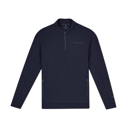 Sweat-shirt Castore Flex à fermeture éclair 1/4, pull de golf pour homme, bleu m