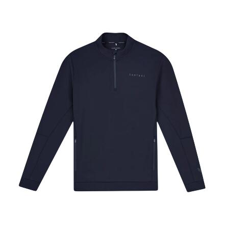 Sweat-shirt Castore Flex à fermeture éclair 1/4, pull de golf pour homme, bleu m
