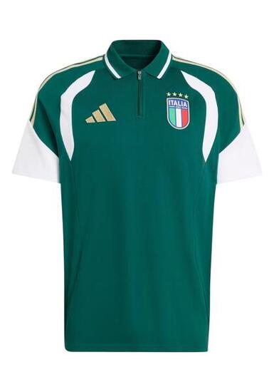 Figc Italia Polo Adidas Green