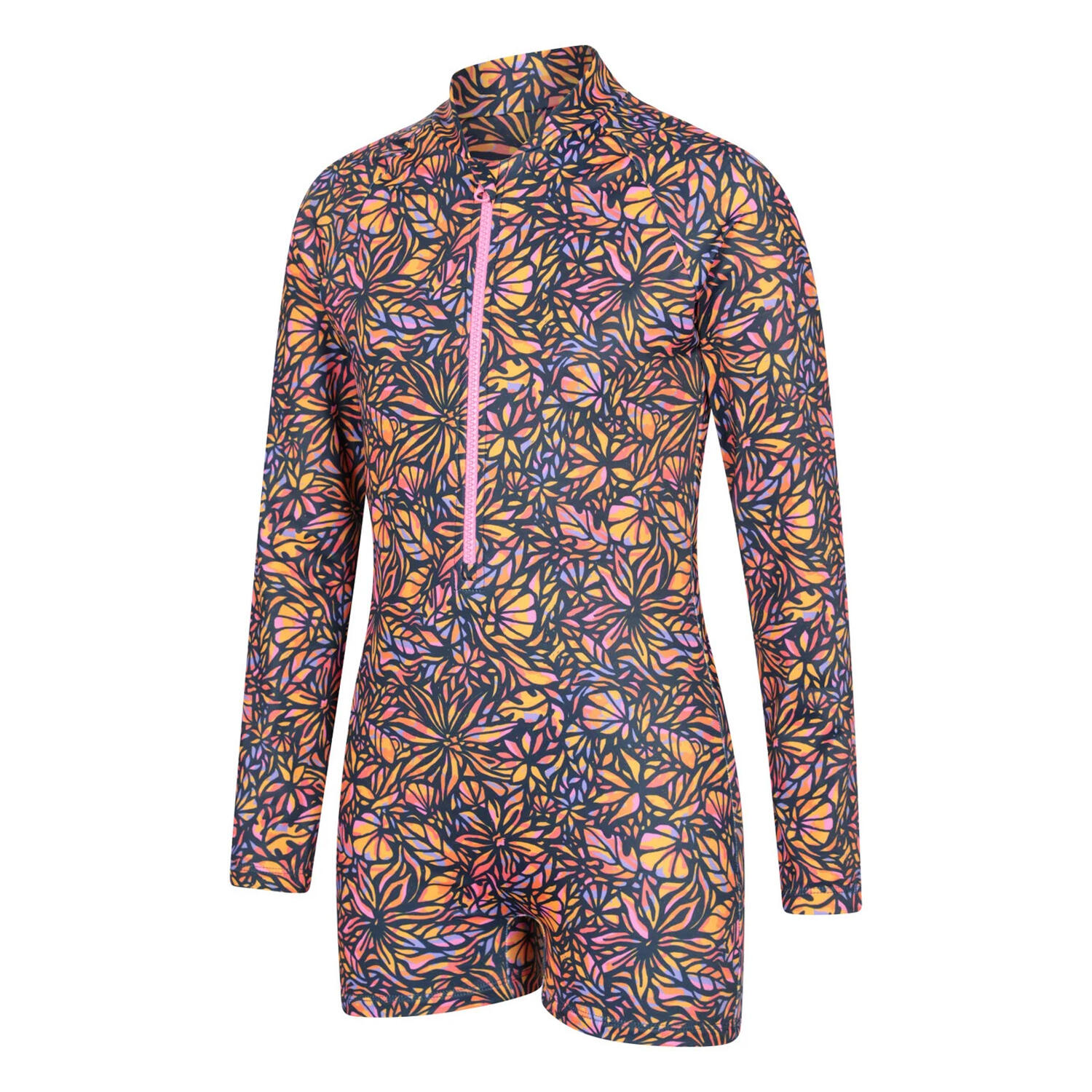 Haut De Bain Antiirritation Manches Longues Motif/style Fleurs MIRA Enfant 3/3