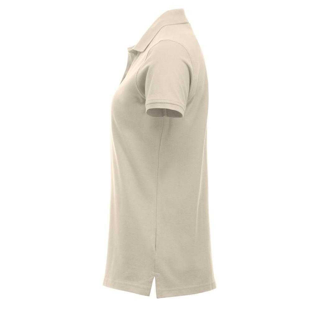 "Marion" Poloshirt für Damen Helles Khaki 3/4