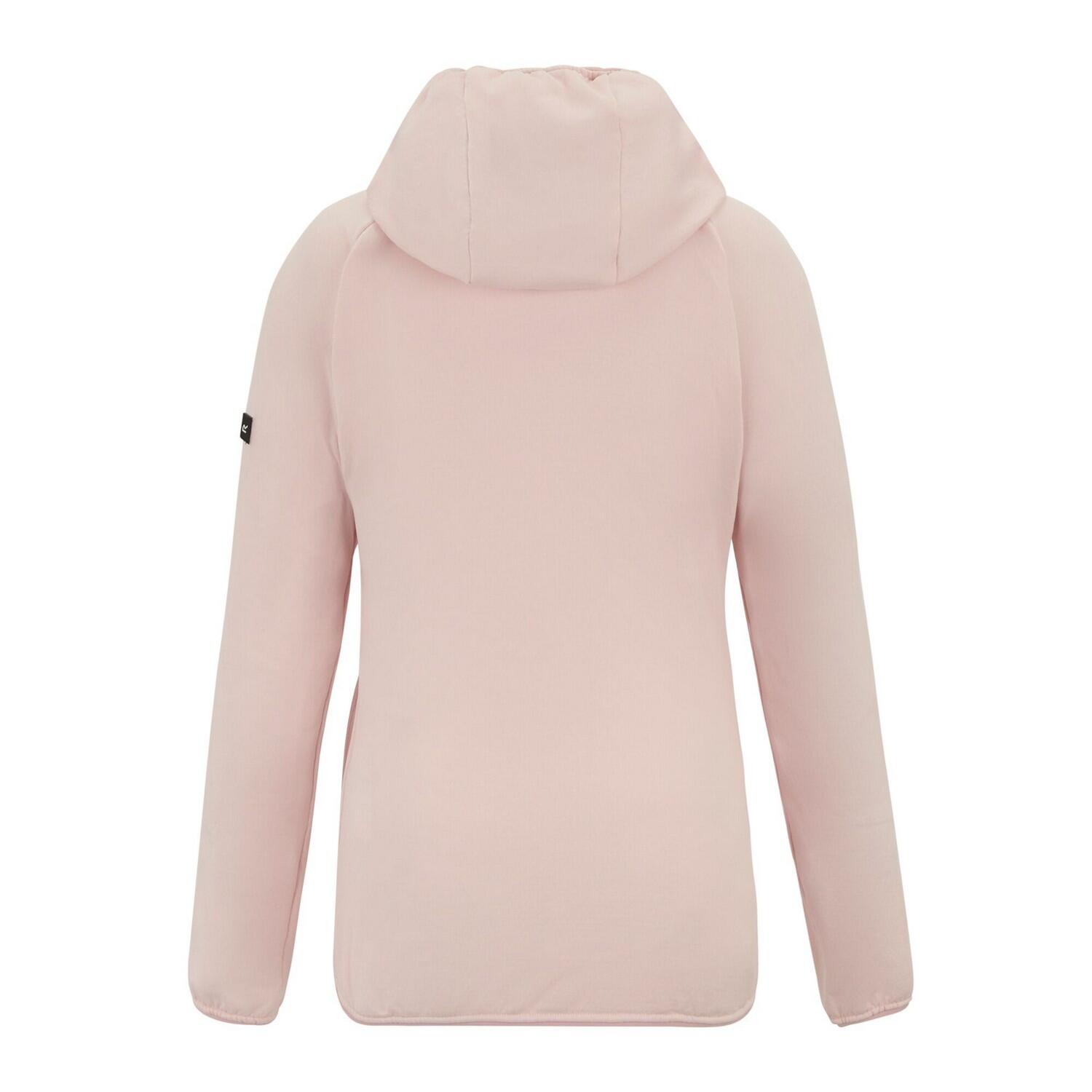Veste Unie À Capuche Élastiquée KADLEY Femme (Rose Pâle) 2/4