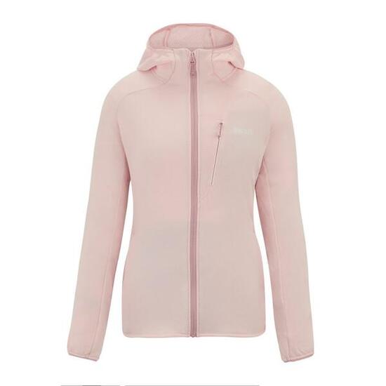 Felpa Con Cappuccio E Zip Intera Donna Regatta Kadley Rosa Pesca