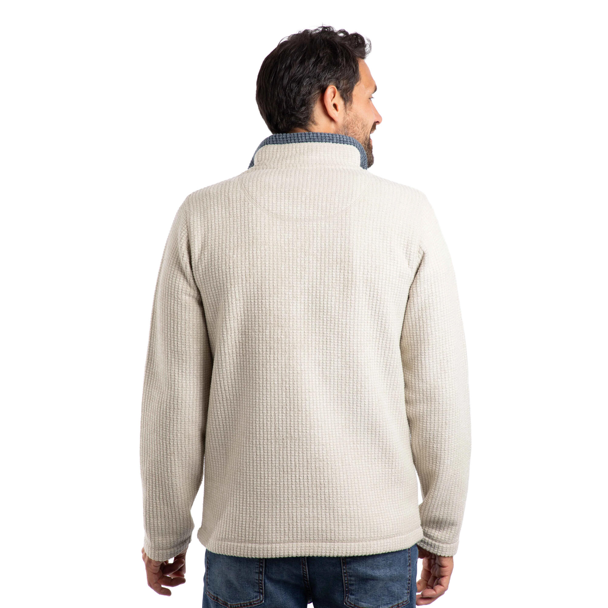 Haut Polaire NEWARK Homme (Écru) 3/4