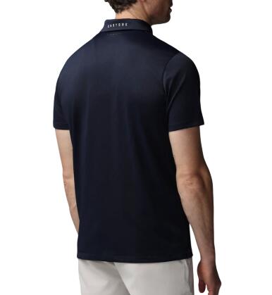 Polo Castore LVS Engineered Knit SS, polo de golf pour homme, bleu marine 3/5