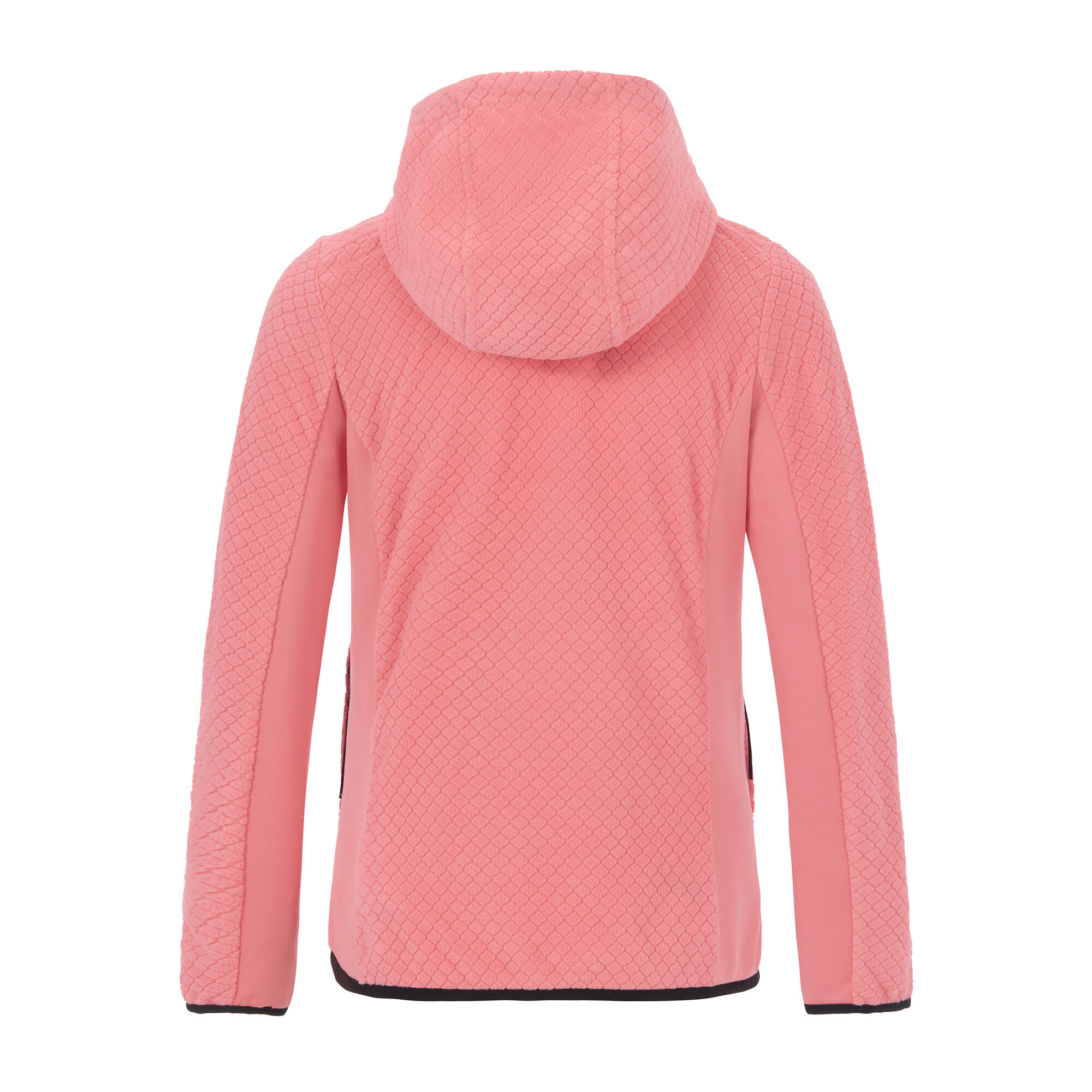 Dames Ellula Full Zip Fleecejack (Perzik Roze) 2/5