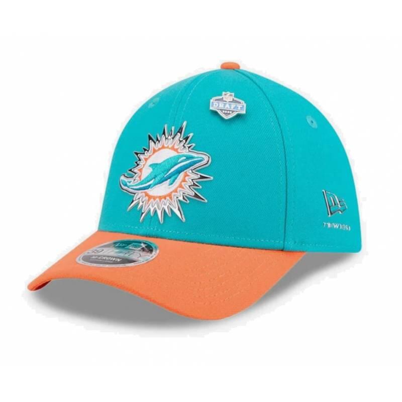 Casquette NFL Miami Dolphins New Era Draft 26 39THIRTY 1/4