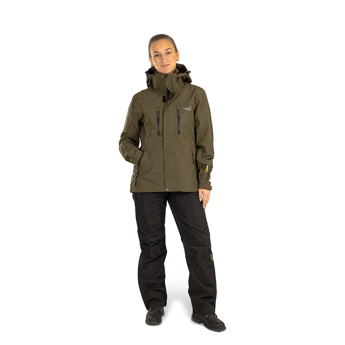 Regenhose Damen Schwarz 6/6