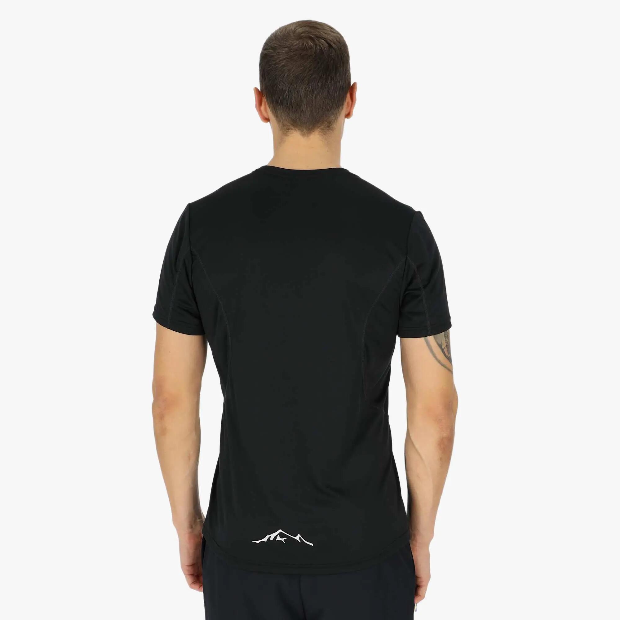 T-Shirt Sintetica Maniche Corte Allenamento Uomo Asciugatura Rapida 2/4