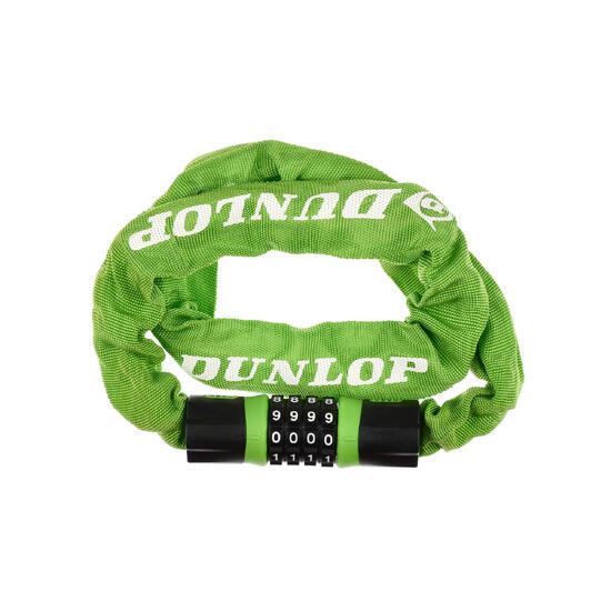 Zapięcie do roweru łańcuch blokada rowerowa na szyfr DUNLOP