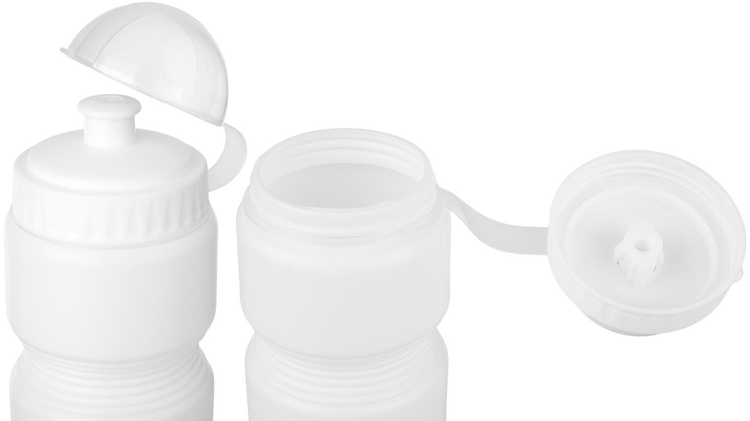 Bidon rowerowy z uchwytem biały 750 ML DUNLOP 6/7