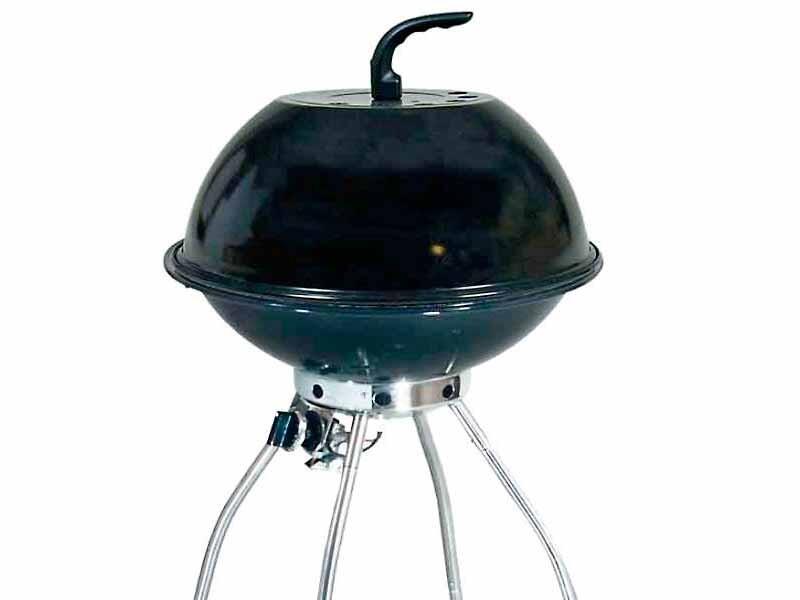 Barbacoa a gas Woki convertible en horno con tapa termómetro 4/5