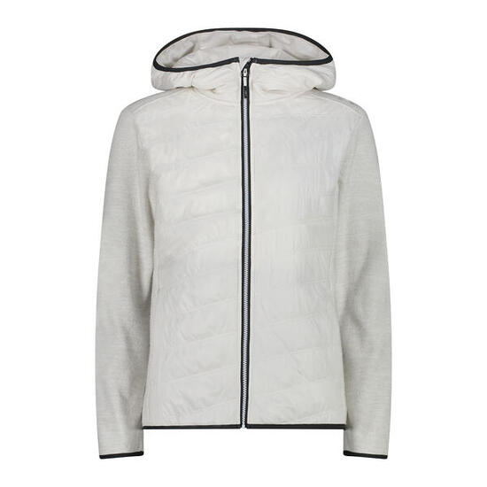 CMP Damen Fleecejacke Woman Jacket Hybrid Fix Hood 33H1876