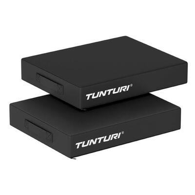 Platinum drop pad set voor gewichtheffen, crossfit en fitness zwart