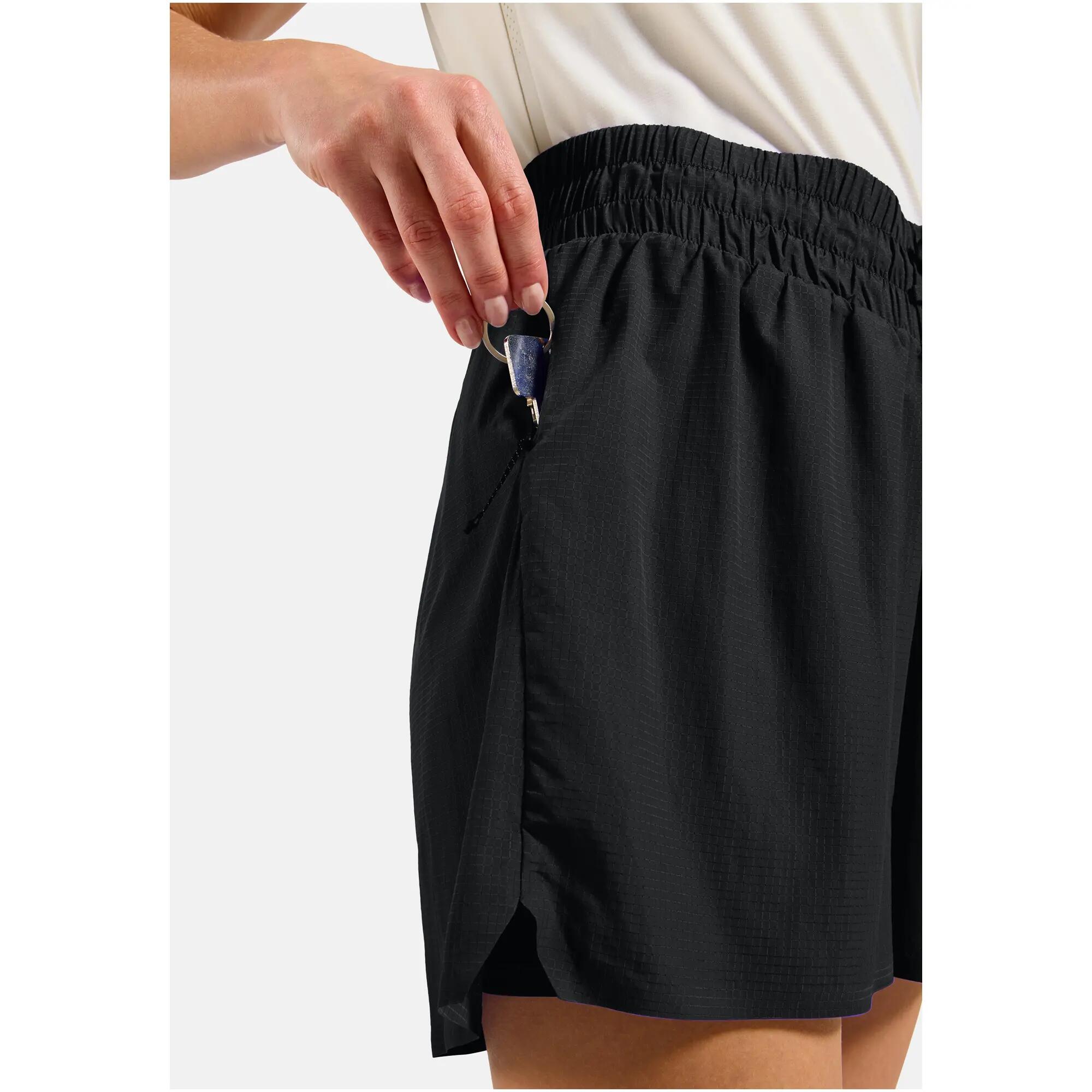 Spodenki damsie Odlo 2-in-1 short ZEROWEIGHT 3 INCH PRINT 5/7