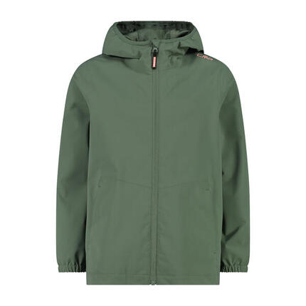 Veste imperméable à capuche fixe fille CMP
