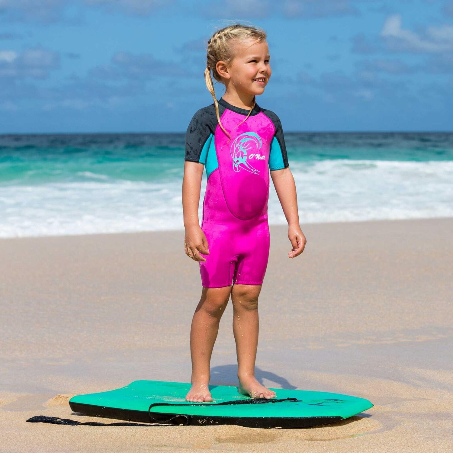 Combinaison de surf dos zippé fille O'Neill Reactor-2 2 mm 2/7