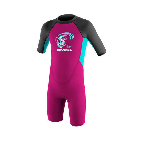 Combinaison de surf dos zippé fille O'Neill Reactor-2 2 mm