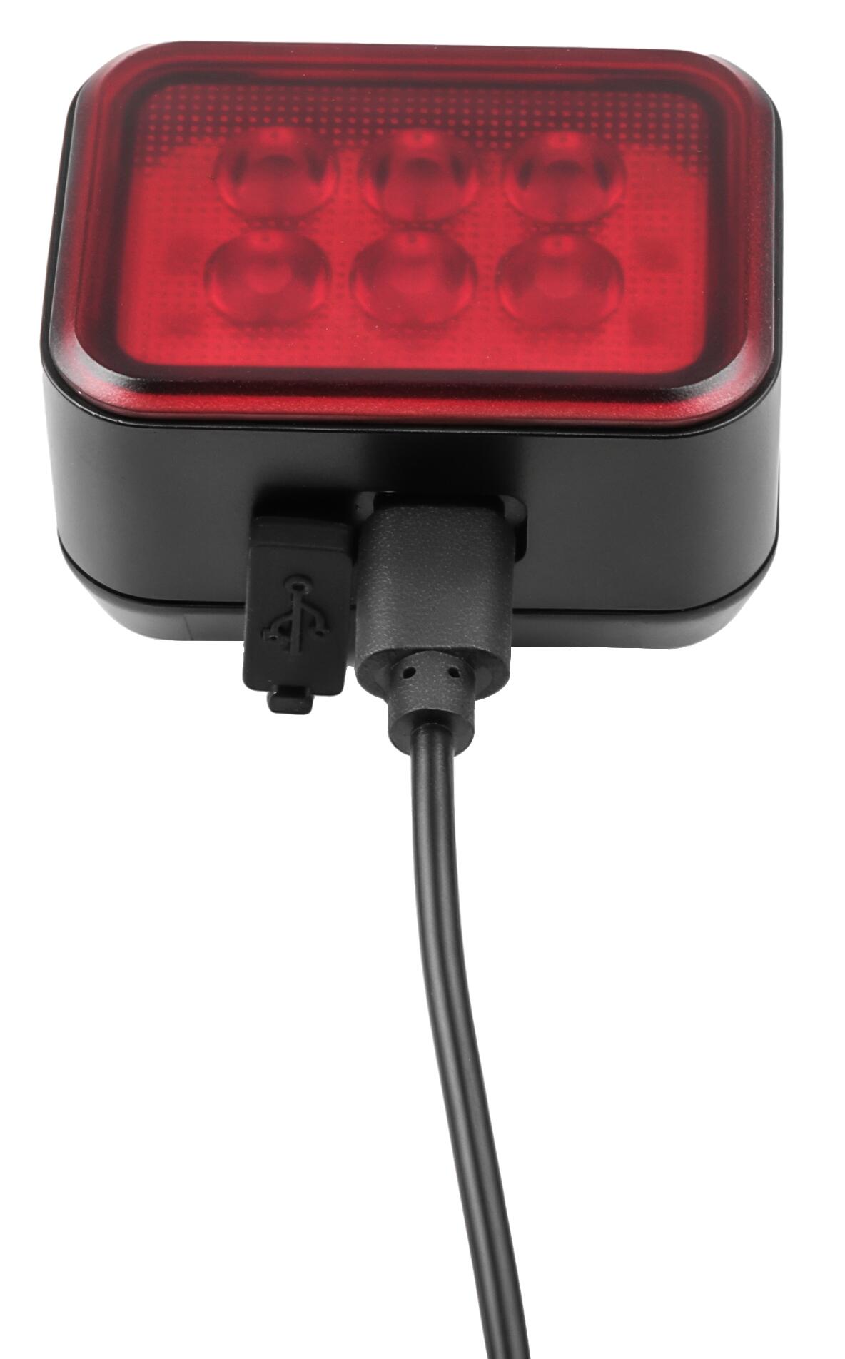 Inlustro Fahrradlicht-Set - Vorderlicht / Rücklicht - LED IPX4 4/7
