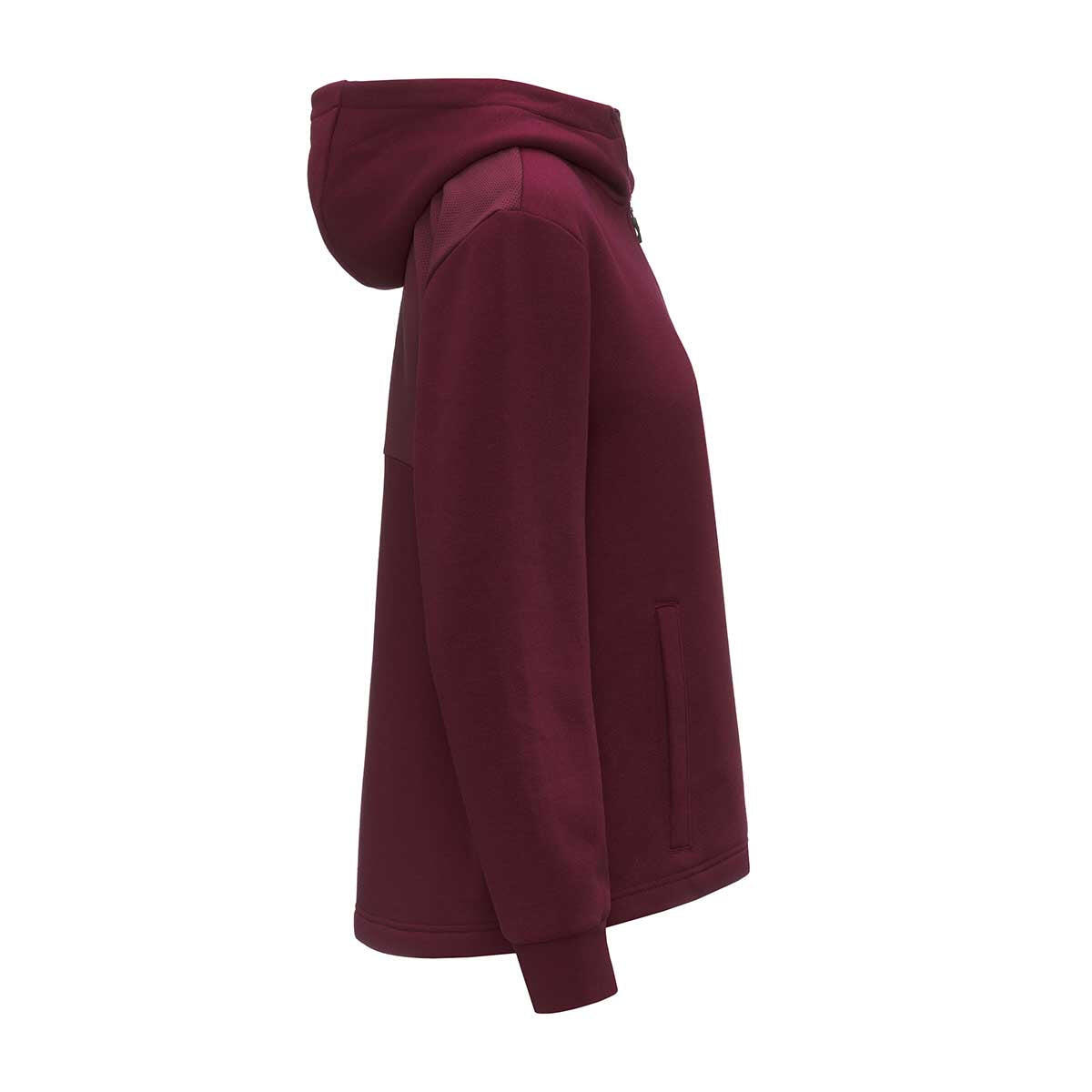 Veste à capuche manches longues femme Grittin rouge 7/7