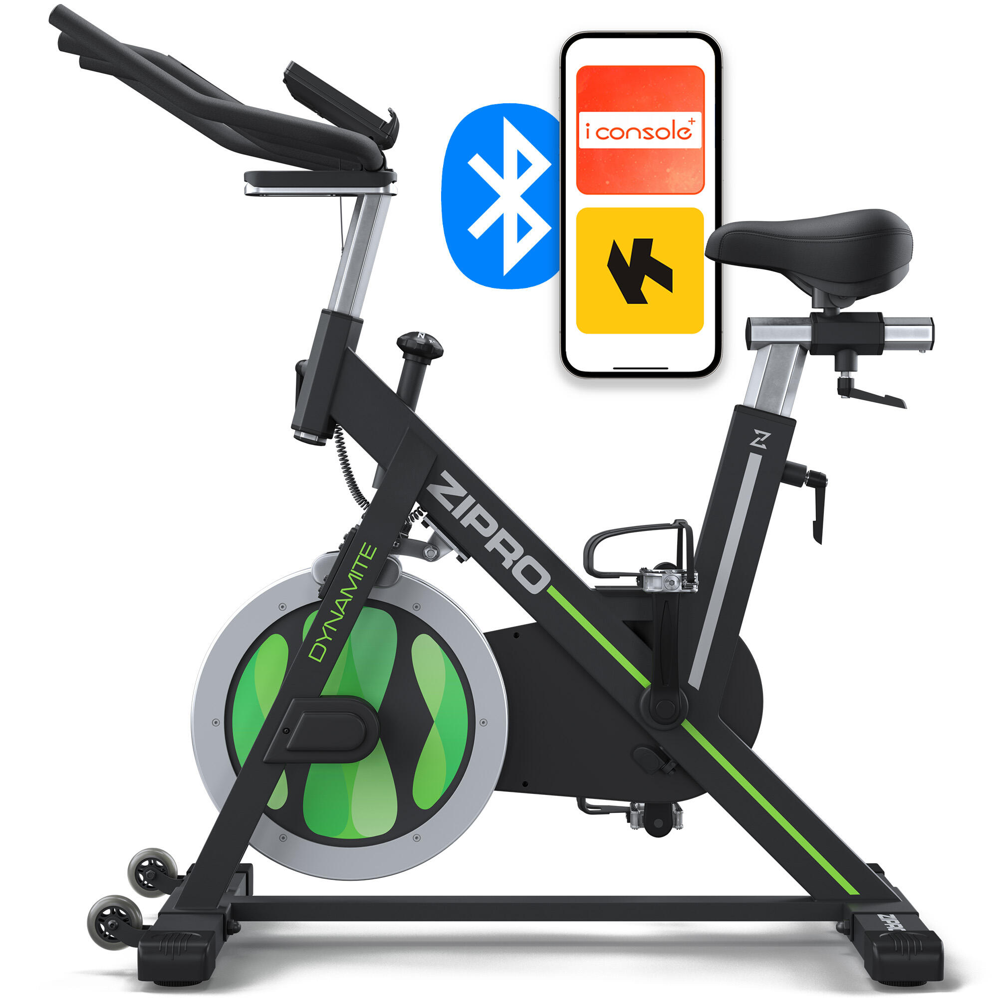 ZIPRO Cyklotrenažér Zipro Dynamite Rotoped s iConsole+ Kinomap